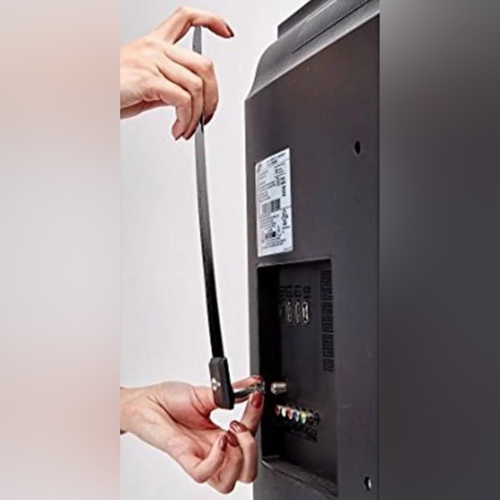 Clear TV Key Indoor HDTV Digital Antenna Black Free Over-the-Air Channels